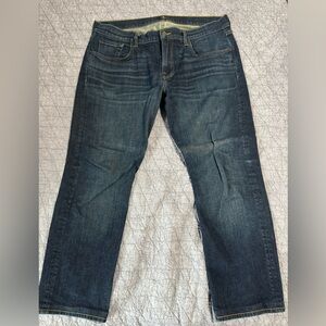 7 For All Mankind Men's blue Straight Jeans 36